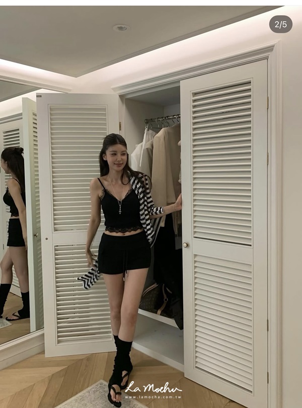 蕾絲細肩性感背心(闆娘清單)